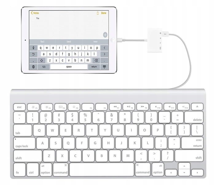 Adapter Czytnik Kart Lightning micro SD USB iPhone - zdjęcie 5
