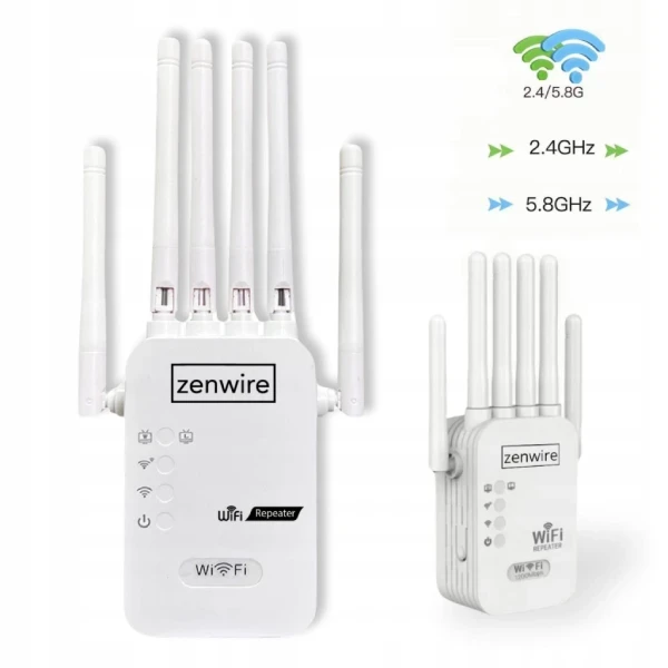 Wzmacniacz Sygnału Repeater WiFi 5 Zewnętrzny Repeater Access Point Zenwire WD-R1201U - zdjęcie 5