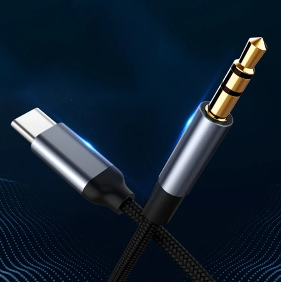 KABEL Przejściówka ADAPTER USB-C mini Jack 3,5mm AUX DAC 1,5m - zdjęcie 7